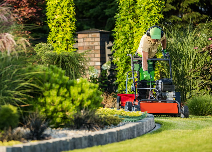 Lawn aeration Newmarket & Aurora